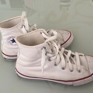 CONVERSE ALL STAR HIGH RISE WHITE